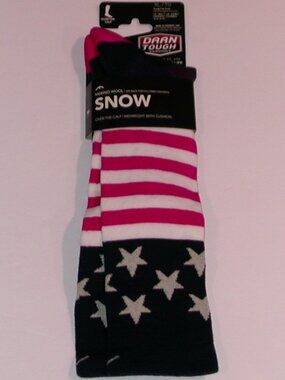 Darn Tough Captain Stripe Over-the-Calf Midweight Socks NWT Men's XL